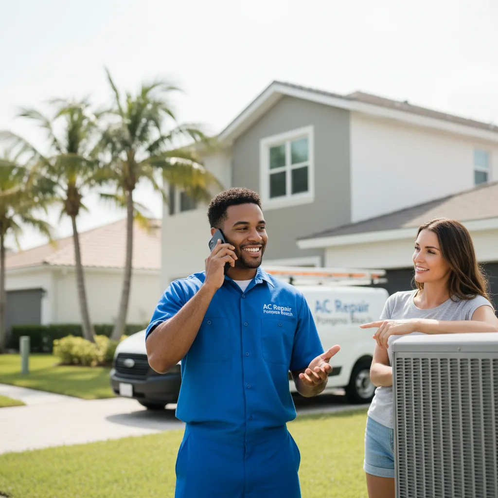 AC Repair Pompano Beach customer support in Rome